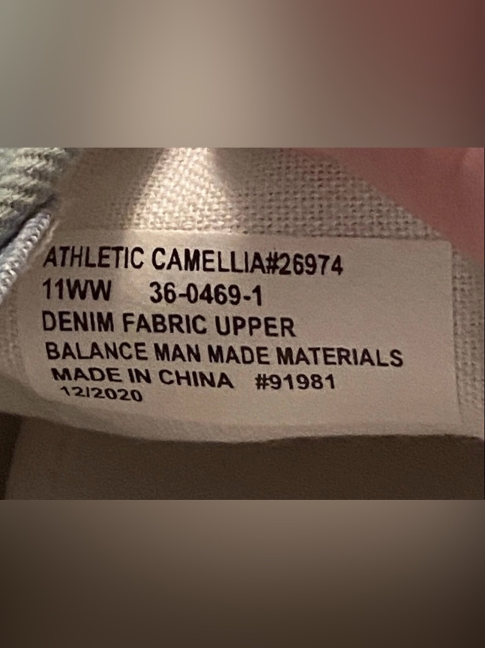 Comfortview Camellia Denim Fabric Upper Sneaker - Light Blue Size 11WW - Picture 2 of 7